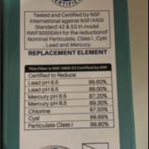 Two icepure pro refrigerator water filters - Picture 2 of 2